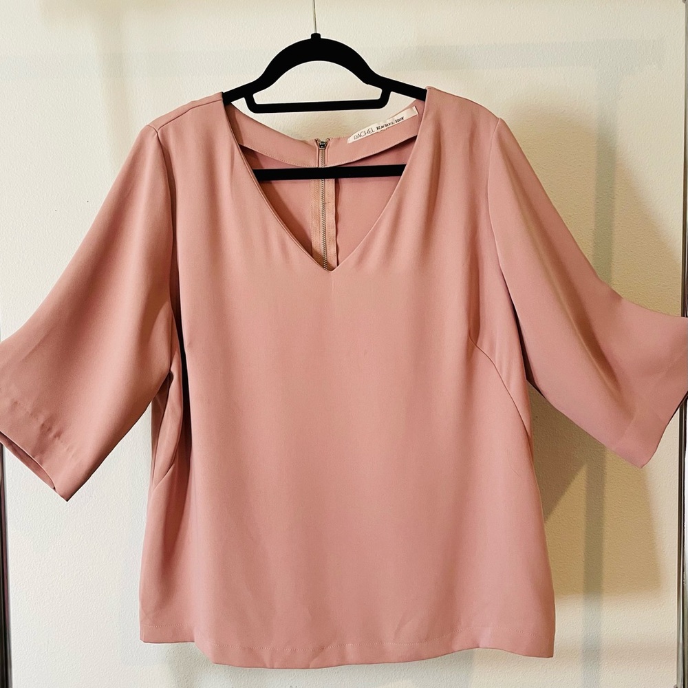 RACHEL Rachel Roy Blush Pink Blouse